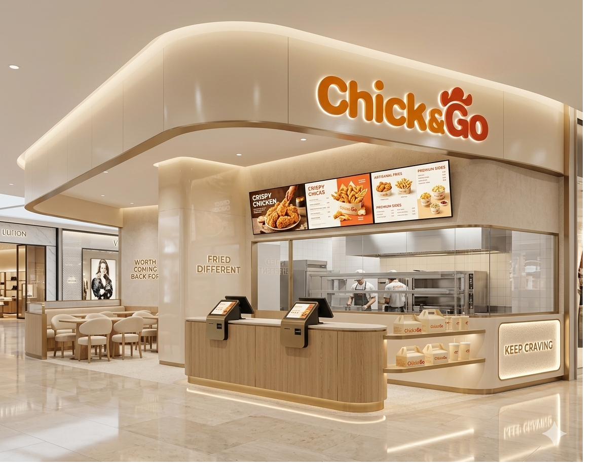Chick&Go AVM kiosk konsepti